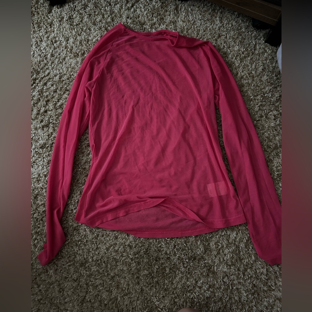 Mesh long sleeve